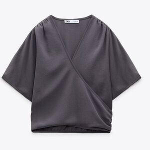 Zara Wrap Crop Top